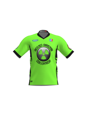 Podiumwear Men's Silver Short Sleeve MTB Jersey - New Fabric 2025!