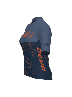 Podiumwear Women's Gold Full Zip Jersey