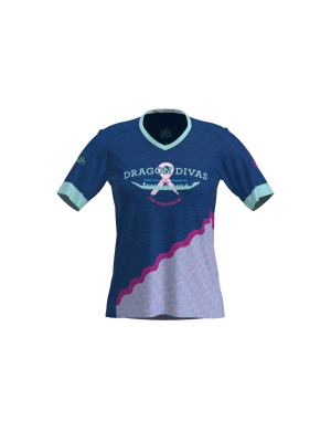 Podiumwear Women's Loose Fit Short Sleeve MTB Jersey - New Fabric 2025!