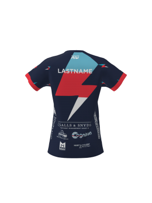 Podiumwear Women's Silver Short Sleeve MTB Jersey - NEW FABRIC 2025!