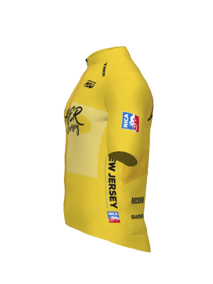 Podiumwear Men's Gold Full Zip Jersey