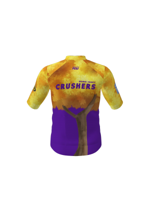 Podiumwear Men's Gold Full Zip Jersey