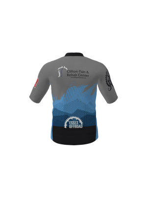 Podiumwear Men's Gold Full Zip Jersey