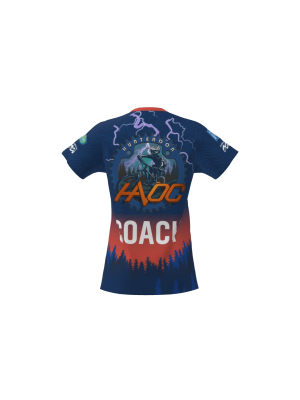 Podiumwear Women's Silver Short Sleeve MTB Jersey - NEW FABRIC 2025!