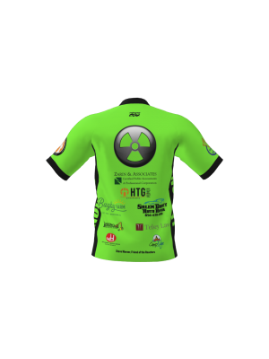 Podiumwear Men's Silver Short Sleeve MTB Jersey - New Fabric 2025!