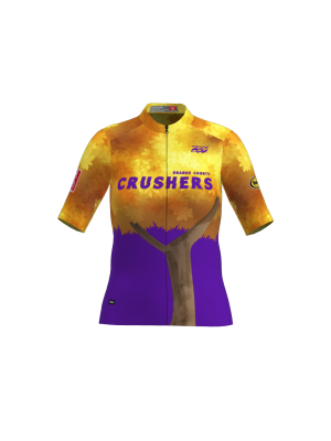 Podiumwear Women's Gold Full Zip Jersey