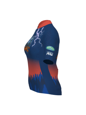 Podiumwear Women's Gold Full Zip Jersey