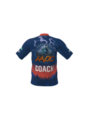 Podiumwear Men's Silver Short Sleeve MTB Jersey - New Fabric 2025!