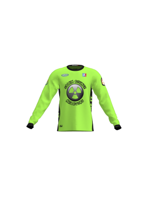 Podiumwear Unisex Silver Long Sleeve Tech Tee - New Fabric 2025!