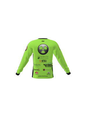 Podiumwear Unisex Silver Long Sleeve Tech Tee - New Fabric 2025!