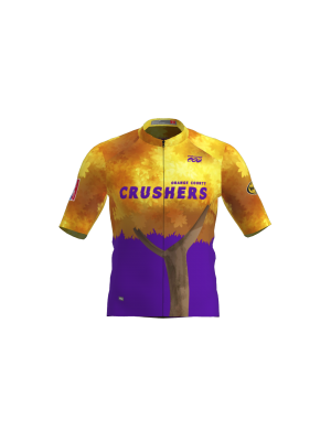 Podiumwear Men's Gold Full Zip Jersey