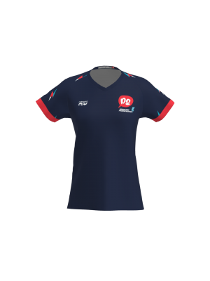 Podiumwear Women's Silver Short Sleeve MTB Jersey - NEW FABRIC 2025!