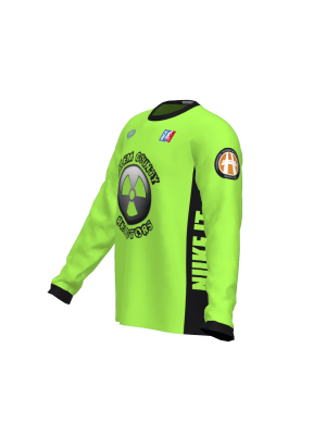 Podiumwear Unisex Silver Long Sleeve Tech Tee - New Fabric 2025!
