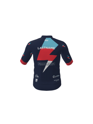 Podiumwear Men's Gold Full Zip Jersey