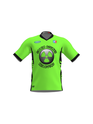 Podiumwear Men's Silver Short Sleeve MTB Jersey - New Fabric 2025!