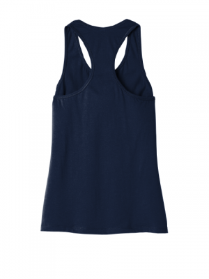 Podiumwear Women's Cotton Racerback Tank with Print