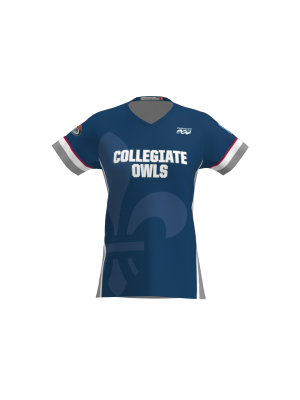 Podiumwear Women's Silver Short Sleeve MTB Jersey - NEW FABRIC 2025!