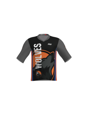 Podiumwear Men's Loose Fit Short Sleeve MTB Jersey - New Fabric 2025!