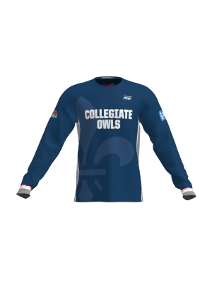 Podiumwear Unisex Silver Long Sleeve Tech Tee - New Fabric 2025!