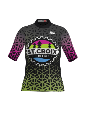 Podiumwear Women's Gold Full Zip Jersey
