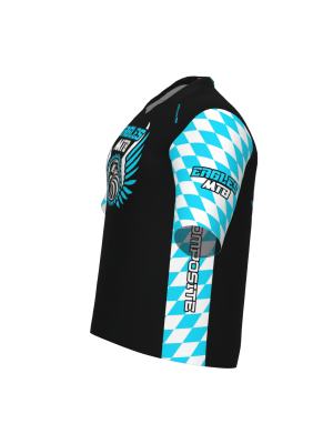 Podiumwear Men's Loose Fit Short Sleeve MTB Jersey - New Fabric 2025!