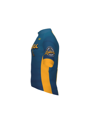 Podiumwear Men's Gold Full Zip Jersey