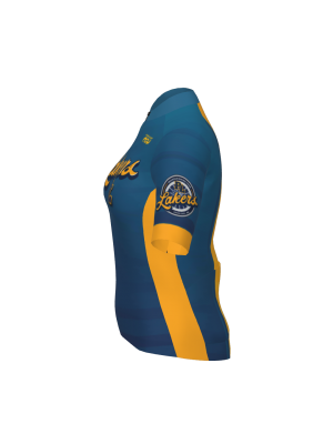 Podiumwear Women's Gold Full Zip Jersey