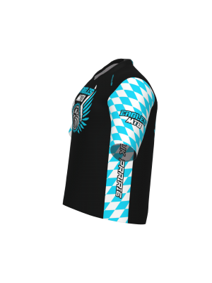 Podiumwear Men's Loose Fit Short Sleeve MTB Jersey - New Fabric 2025!