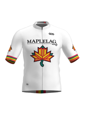 Podiumwear Men's Gold Full Zip Jersey