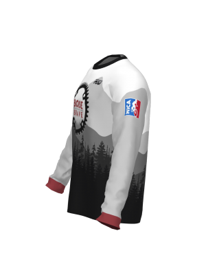Podiumwear Unisex Silver Long Sleeve Tech Tee - New Fabric 2025!