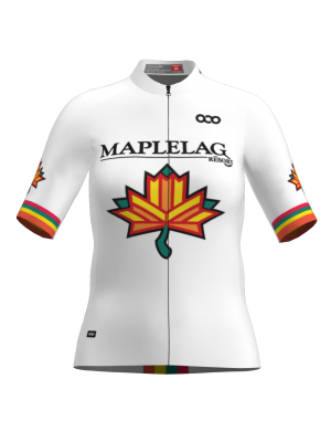 Podiumwear Women's Gold Full Zip Jersey