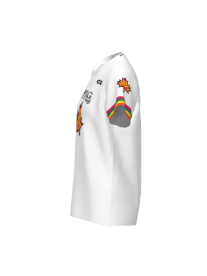 Podiumwear Women's Silver Short Sleeve MTB Jersey - NEW FABRIC 2025!