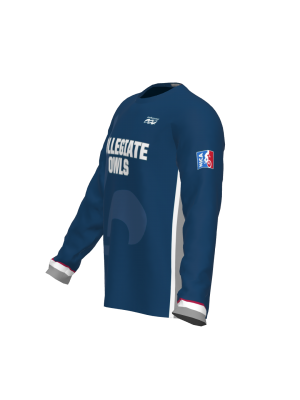Podiumwear Unisex Silver Long Sleeve Tech Tee - New Fabric 2025!