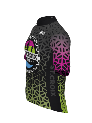 Podiumwear Men's Gold Full Zip Jersey