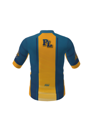 Podiumwear Men's Gold Full Zip Jersey
