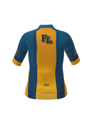 Podiumwear Women's Gold Full Zip Jersey