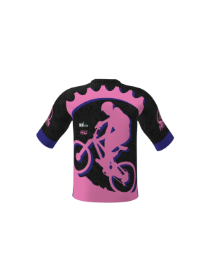 Podiumwear Women's Loose Fit Short Sleeve MTB Jersey - New Fabric 2025!