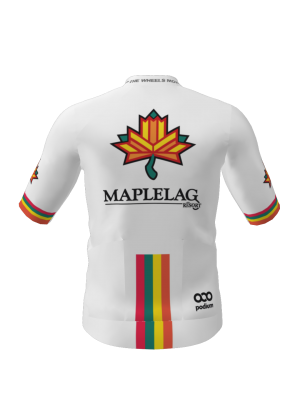 Podiumwear Men's Gold Full Zip Jersey