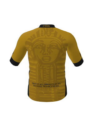 Podiumwear Men's Gold Full Zip Jersey