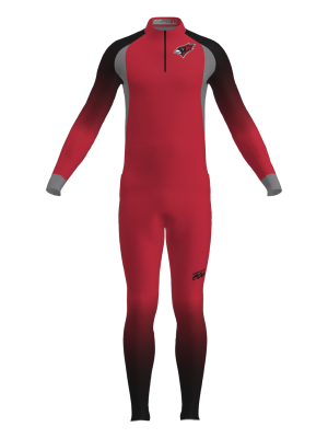 Podiumwear Unisex Gold Two-Piece Race Suit