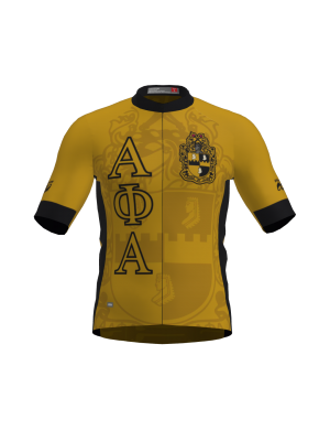 Podiumwear Men's Gold Full Zip Jersey