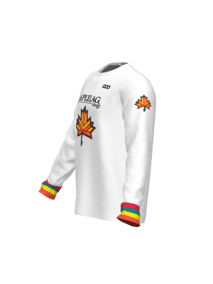 Podiumwear Unisex Silver Long Sleeve Tech Tee - New Fabric 2025!