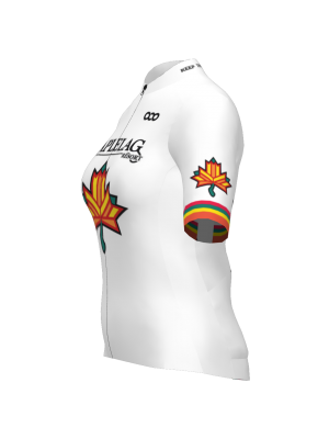 Podiumwear Women's Gold Full Zip Jersey