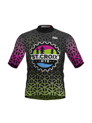 Podiumwear Men's Gold Full Zip Jersey