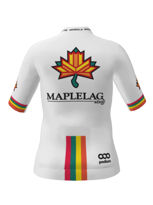 Podiumwear Women's Gold Full Zip Jersey