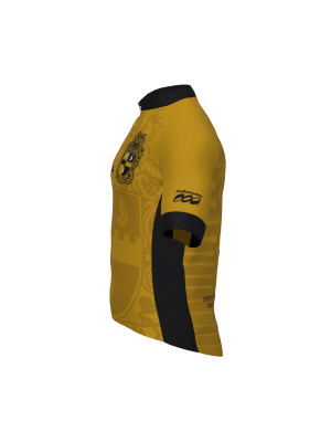 Podiumwear Men's Gold Full Zip Jersey