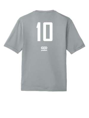 Podiumwear Unisex Youth 100% Poly Performance T-Shirt with Print