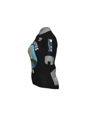 Podiumwear Women's Gold Full Zip Jersey