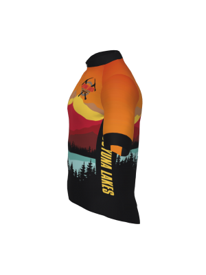 Podiumwear Men's Gold Full Zip Jersey