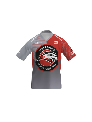 Podiumwear Men's Silver Short Sleeve MTB Jersey - New Fabric 2025!